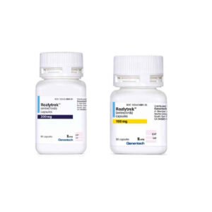ROZLYTREK (entrectinib) capsules, for oral use.