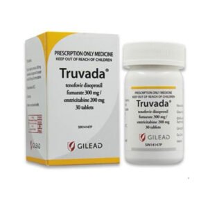 TRUVADA® (emtricitabine/tenofovir disoproxil fumarate) tablets, for oral use.