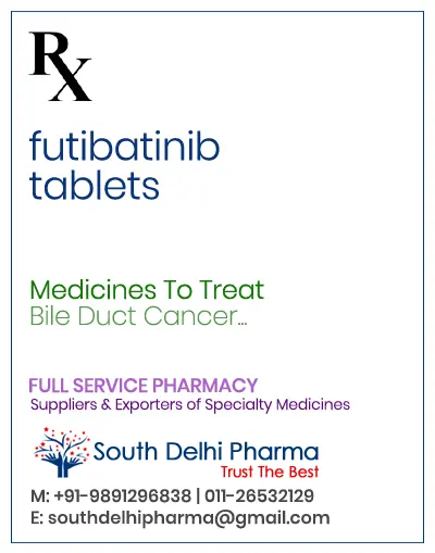 LYTGOBI (futibatinib) tablets cost Price In India