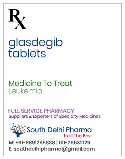 DAURISMO (glasdegib) tablets cost Price In India