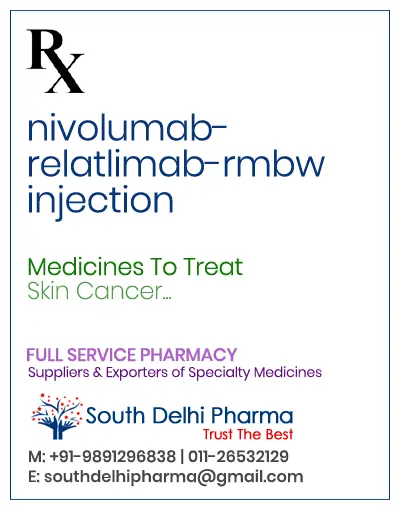 OPDUALAG (nivolumab and relatlimab-rmbw) injection cost Price In India