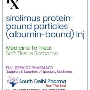 FYARRO (sirolimus protein-bound particles for injectable suspension) cost Price In India